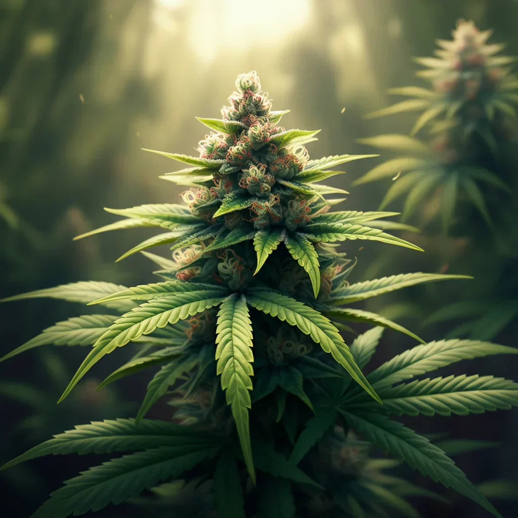 An image of a CBG-rich hemp plant. What is CBG flower? Learn about CBG benefits and CBG flower effects in this blog from NOVA Hemp.