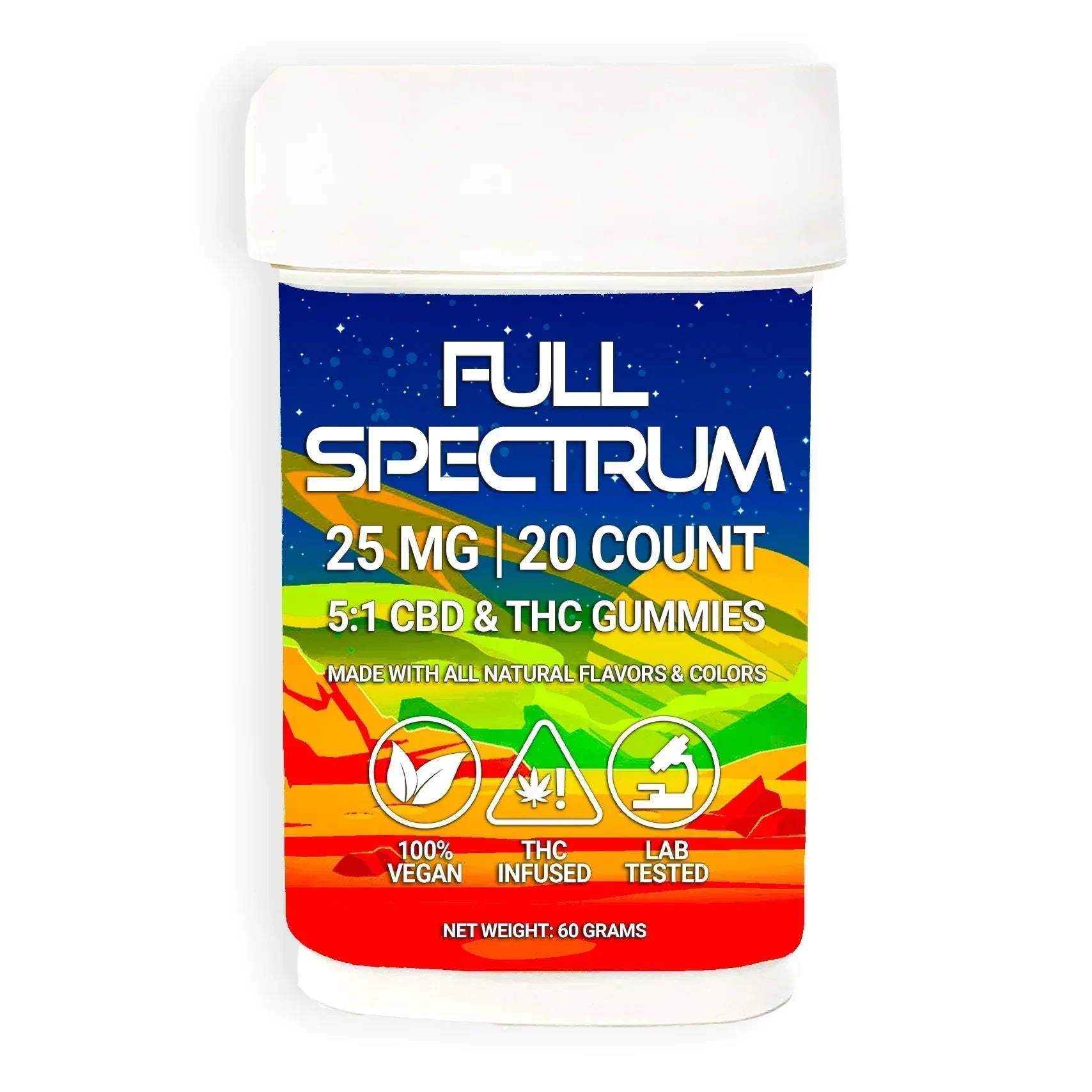 An image of a jar of NOVA Hemp CBD gummies, with the CBD dosage clearly labeled. Learn about how to find the best CBD dose for you in this CBD dosage guide from NOVA Hemp.