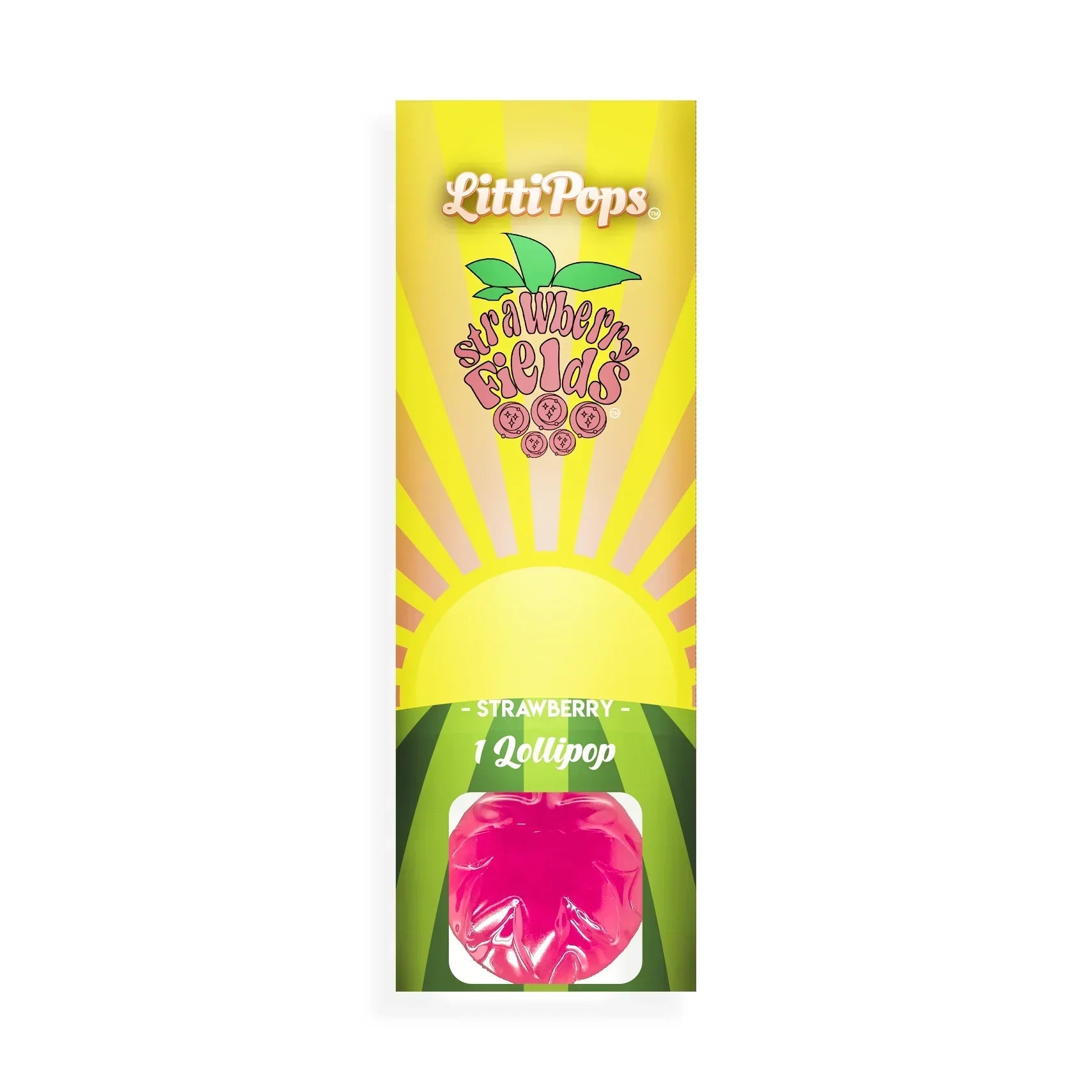 A photo of a THC Lollipop inside its Packaging