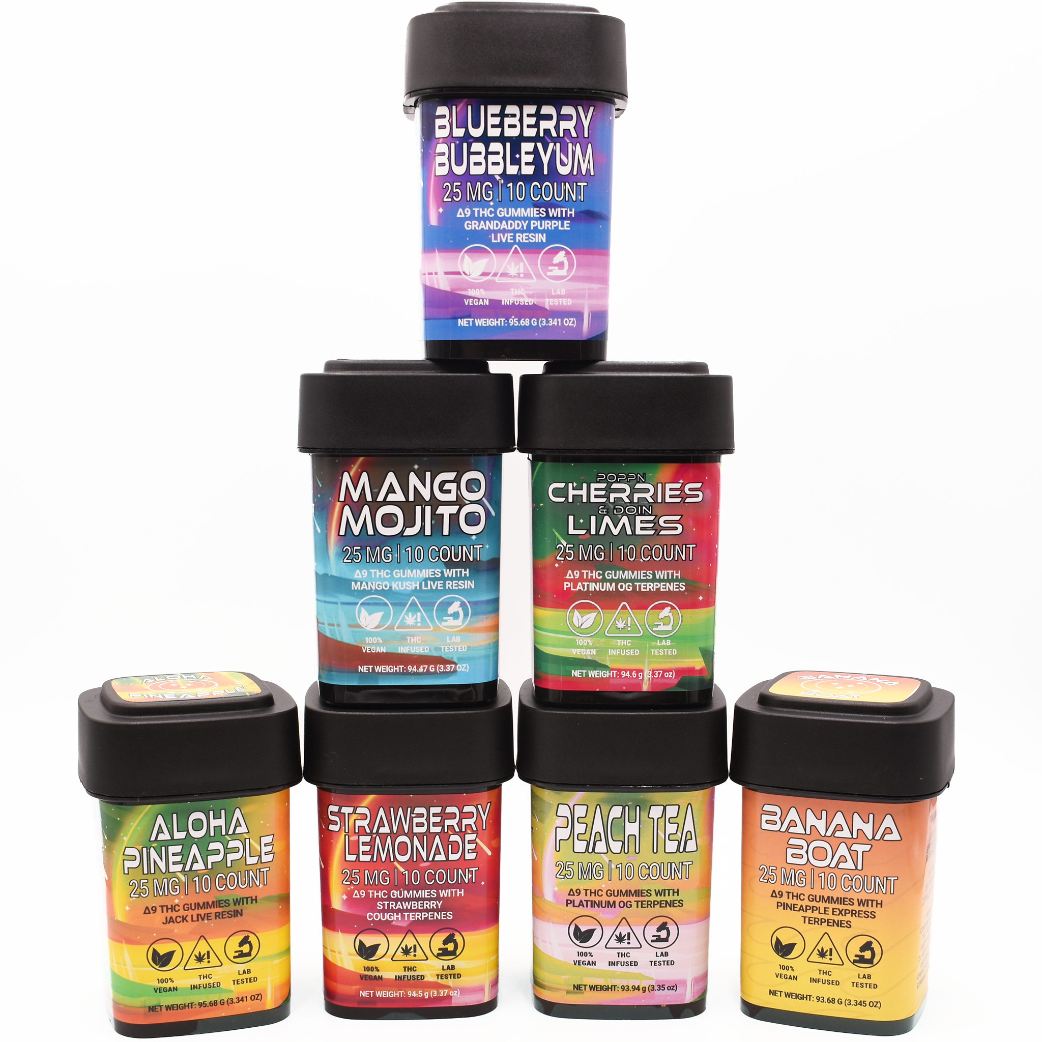 25MG Delta 9 THC Gummy Sample | NOVA Hemp | Nova Hemp