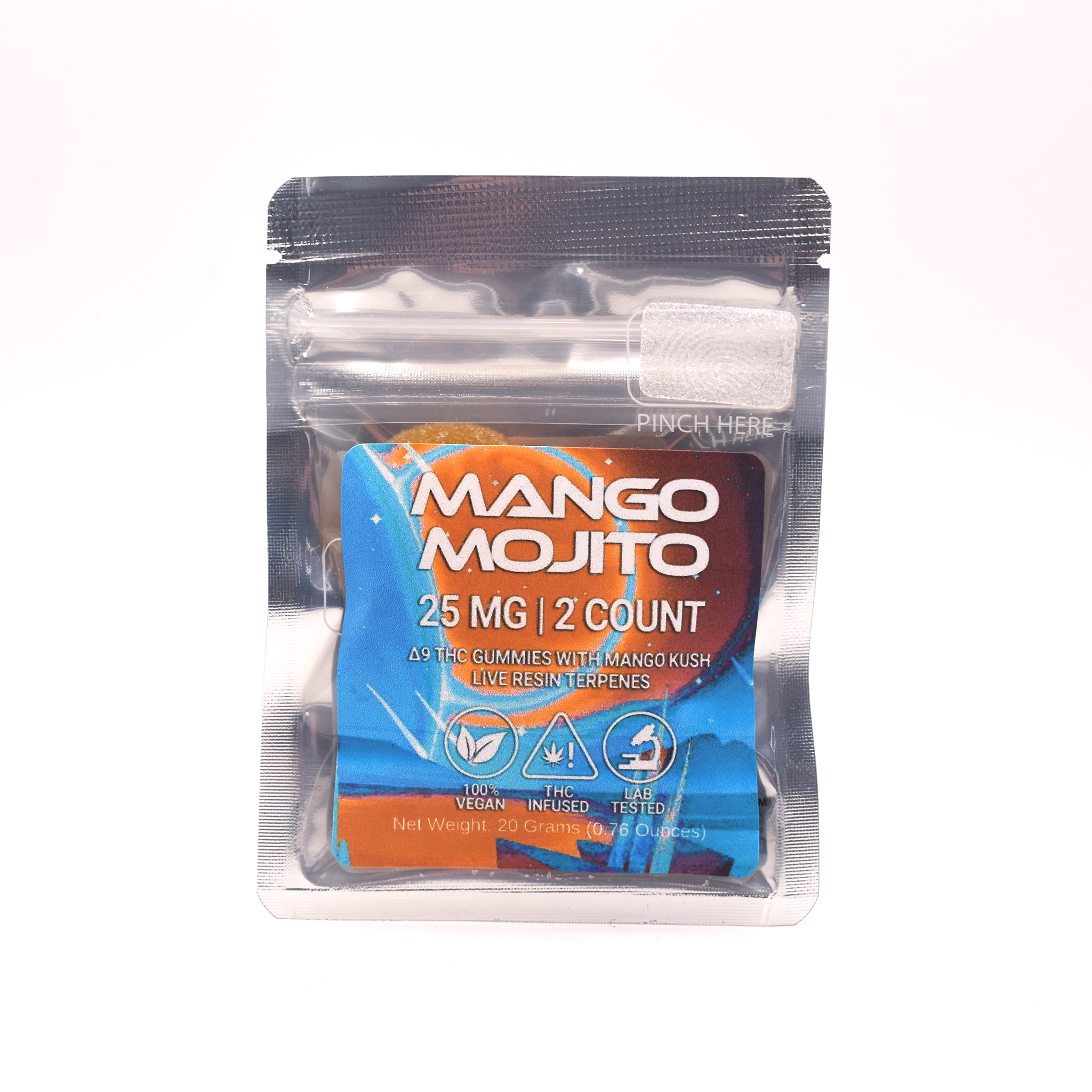 25 mg Delta-9 THC Gummy Samples