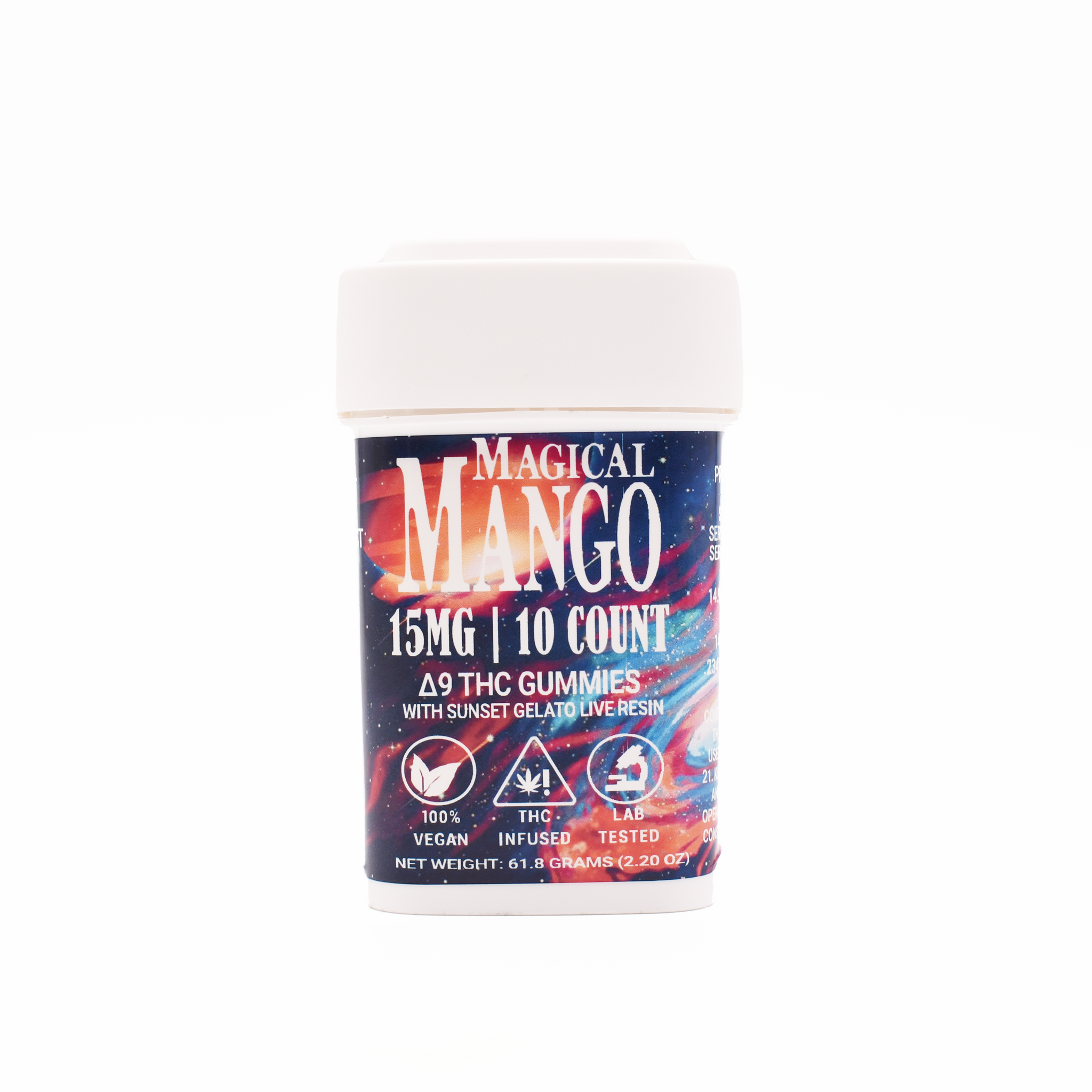 Live Resin Enhanced THC Gummies