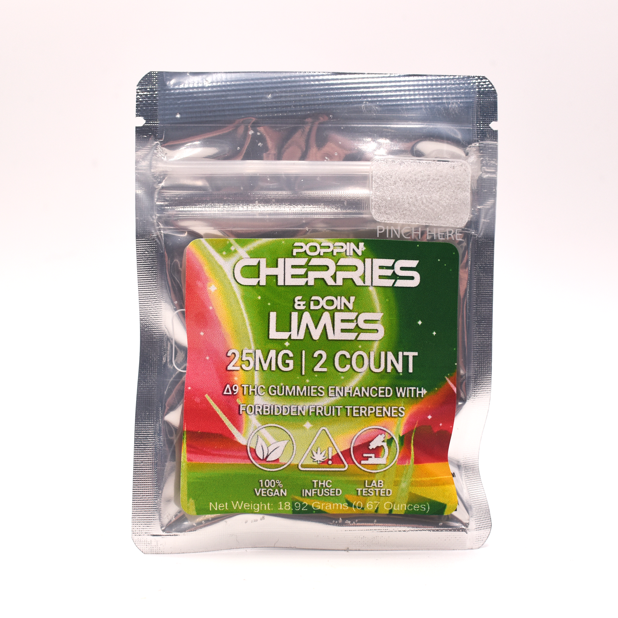 25 mg Delta-9 THC Gummy Samples