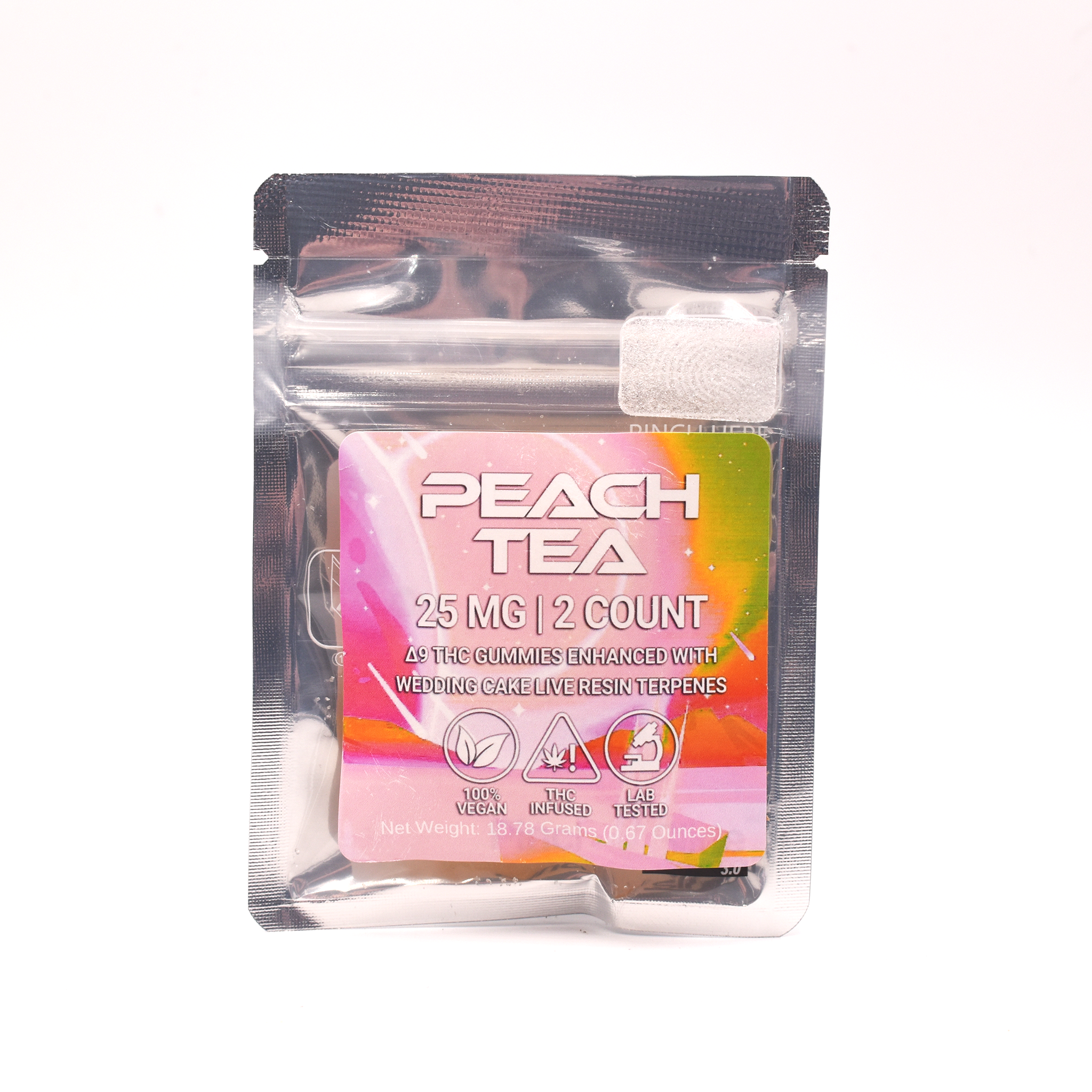 25 mg Delta-9 THC Gummy Samples