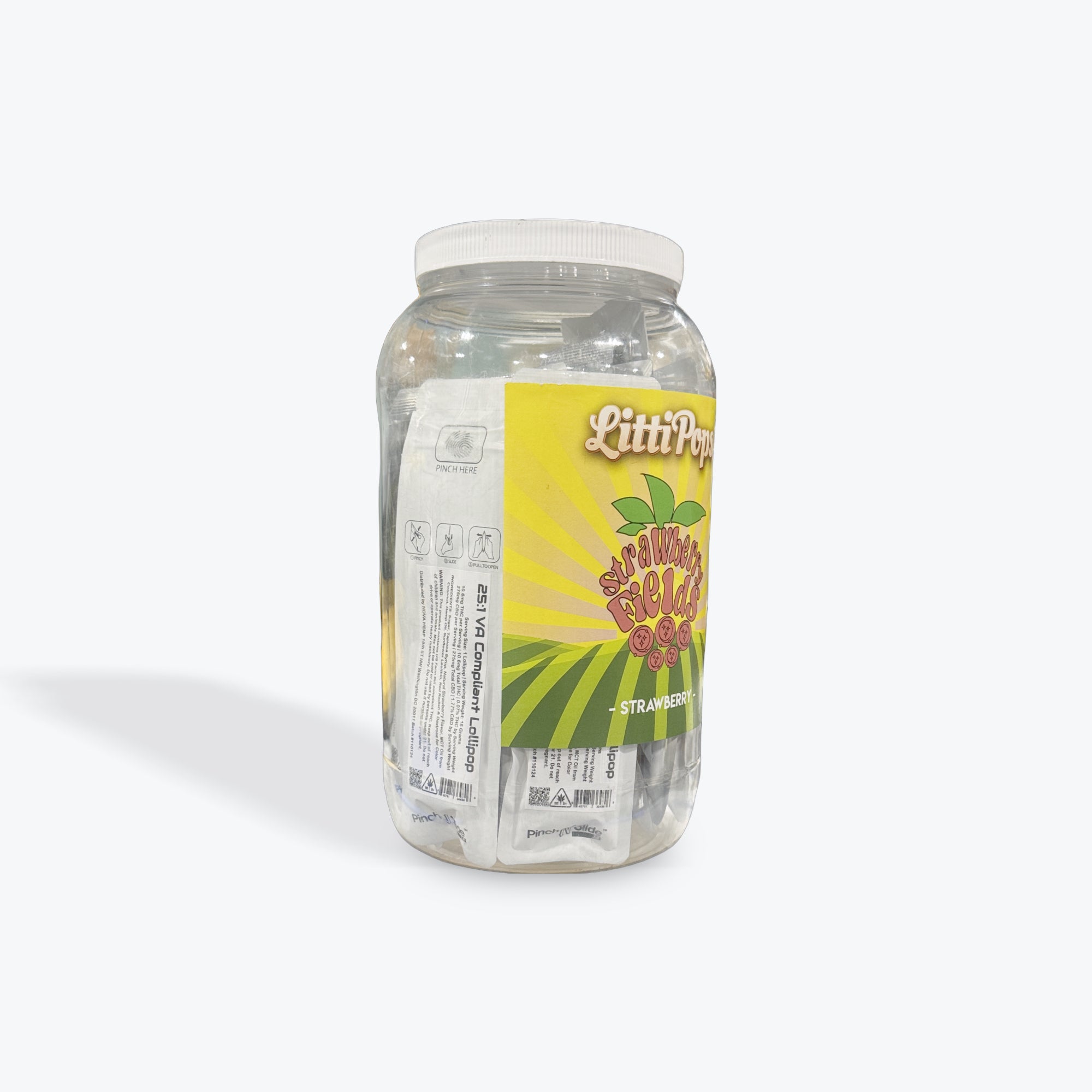 Littipops Infused 250MG CBD : 10MG THC