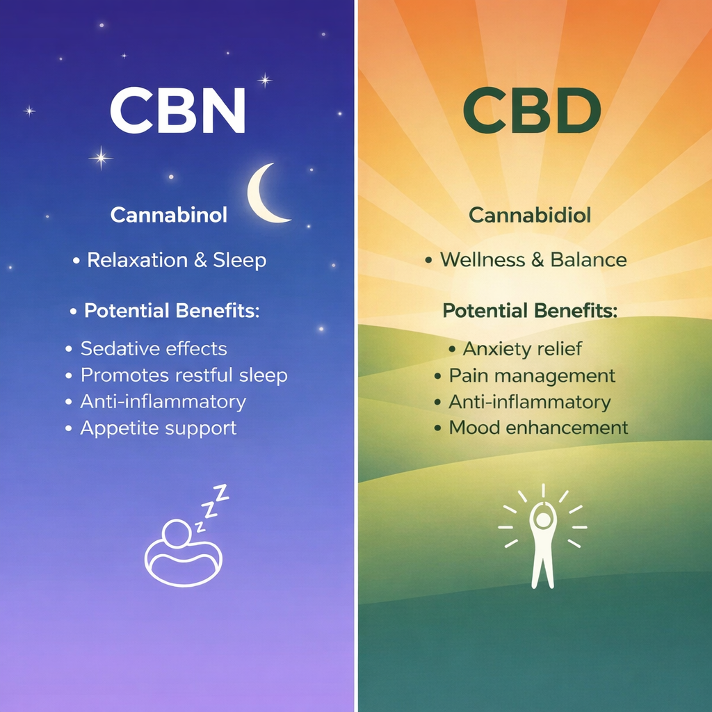 Unpacking the Differences Between CBN vs CBD