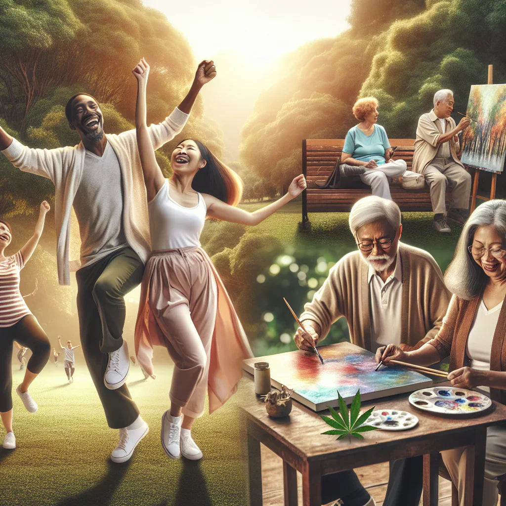 a photo of Aging People Using THC to help with memory loss