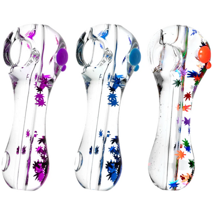 Glycerin Glass Spoon Pipe