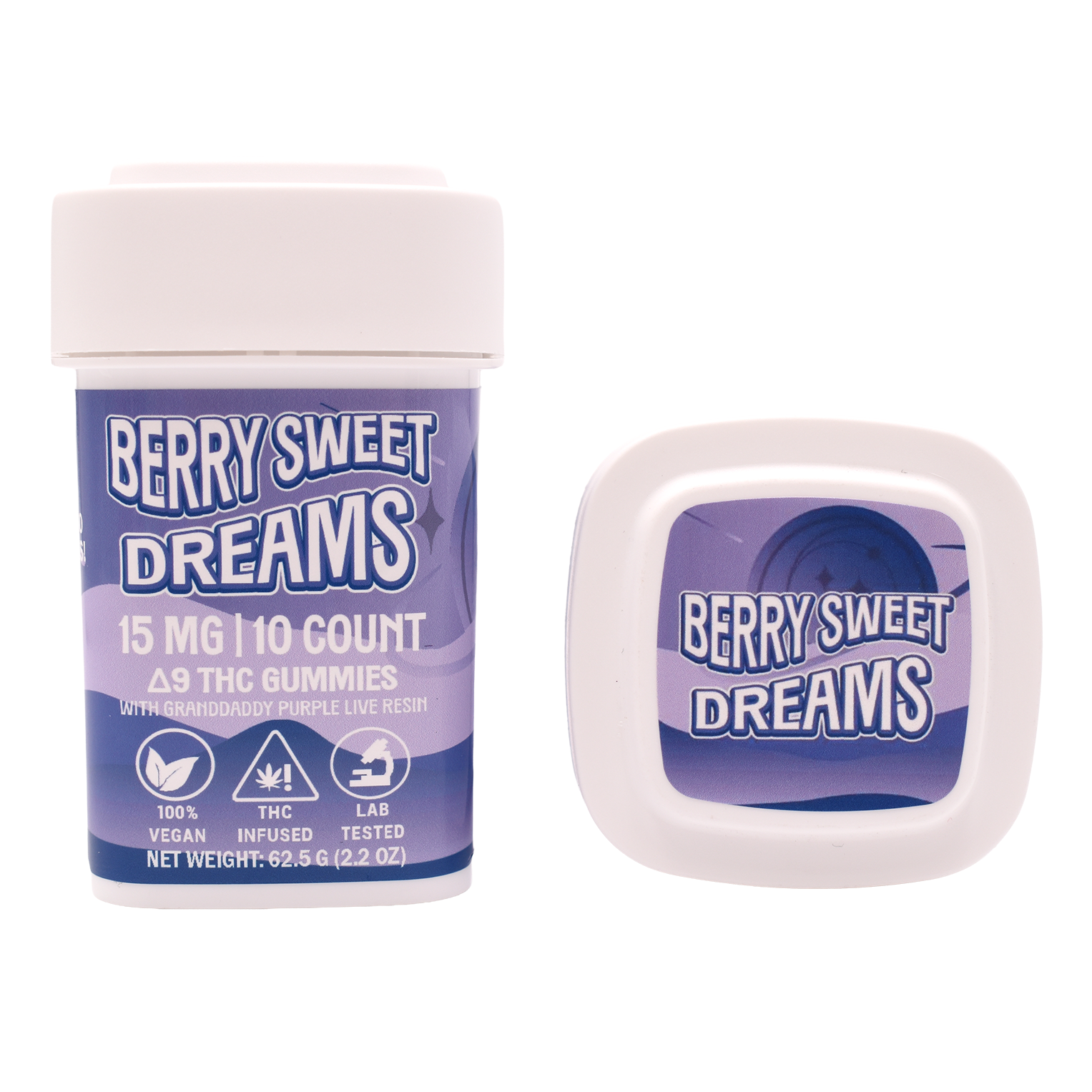 Live Resin Enhanced THC Gummies