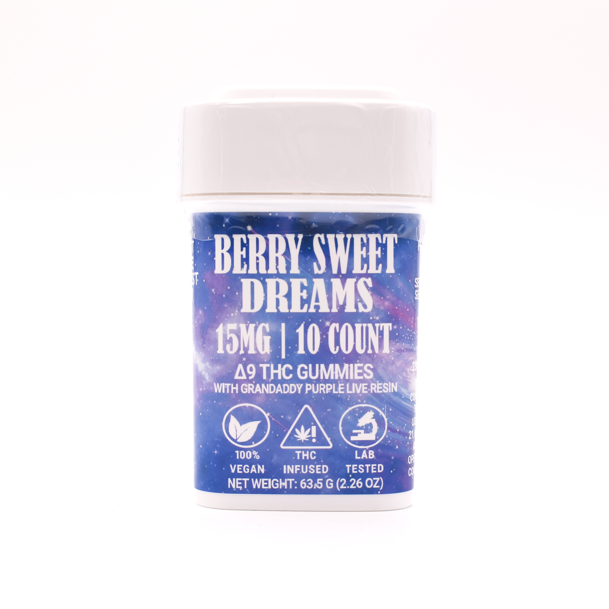Live Resin Enhanced THC Gummies