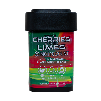 Poppn Cherries & Doin Limes