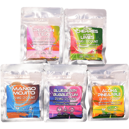 25 mg Delta-9 THC Gummy Samples