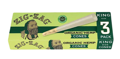 Zig Zag Organic Hemp Cones