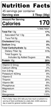 Hulled Hemp Hearts (3lb)
